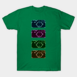 Retro Photographer Cameras T-Shirt